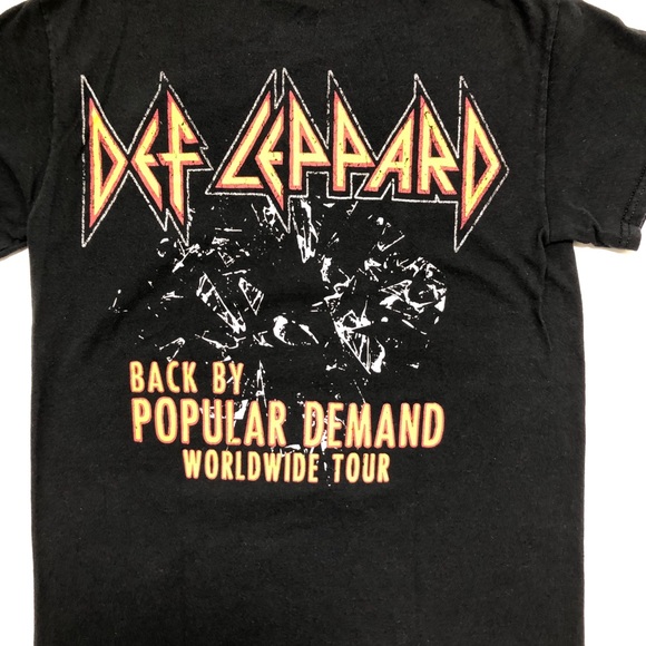 Def Leppard 2016 Tour Size Small Graphic T-Shirt - Picture 4 of 4